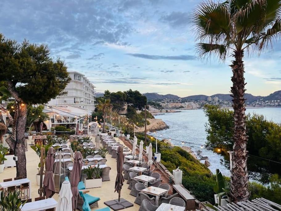 Luxe Appartement Op 50 Meter Van Zee In Moraira Exteriör bild