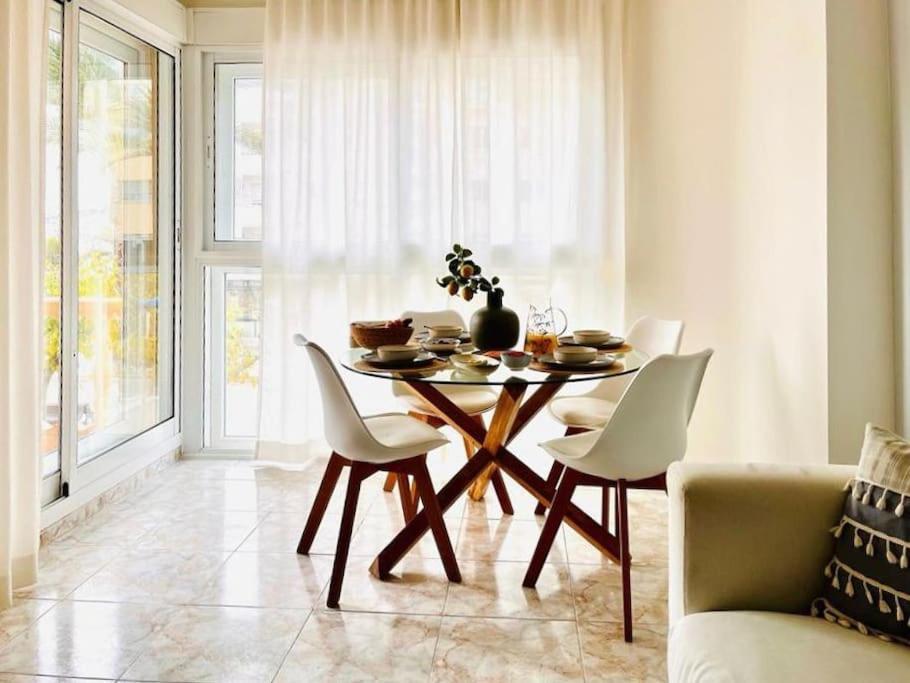 Luxe Appartement Op 50 Meter Van Zee In Moraira Exteriör bild