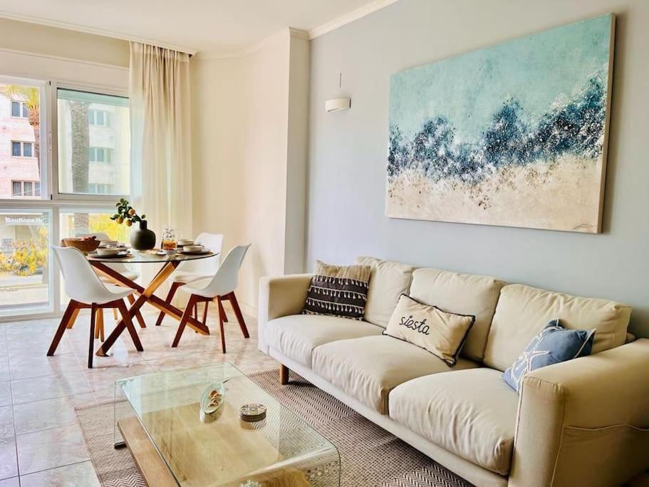 Luxe Appartement Op 50 Meter Van Zee In Moraira Exteriör bild
